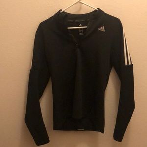 Adidas black and white pullover